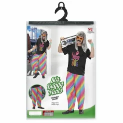 Baggy Broek 80s Regenboog Kleuren Man -DuivelDesigns Winkel 9876h c 7