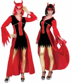Vanessa Vagevuur Rode Duivel Vrouw Kostuum