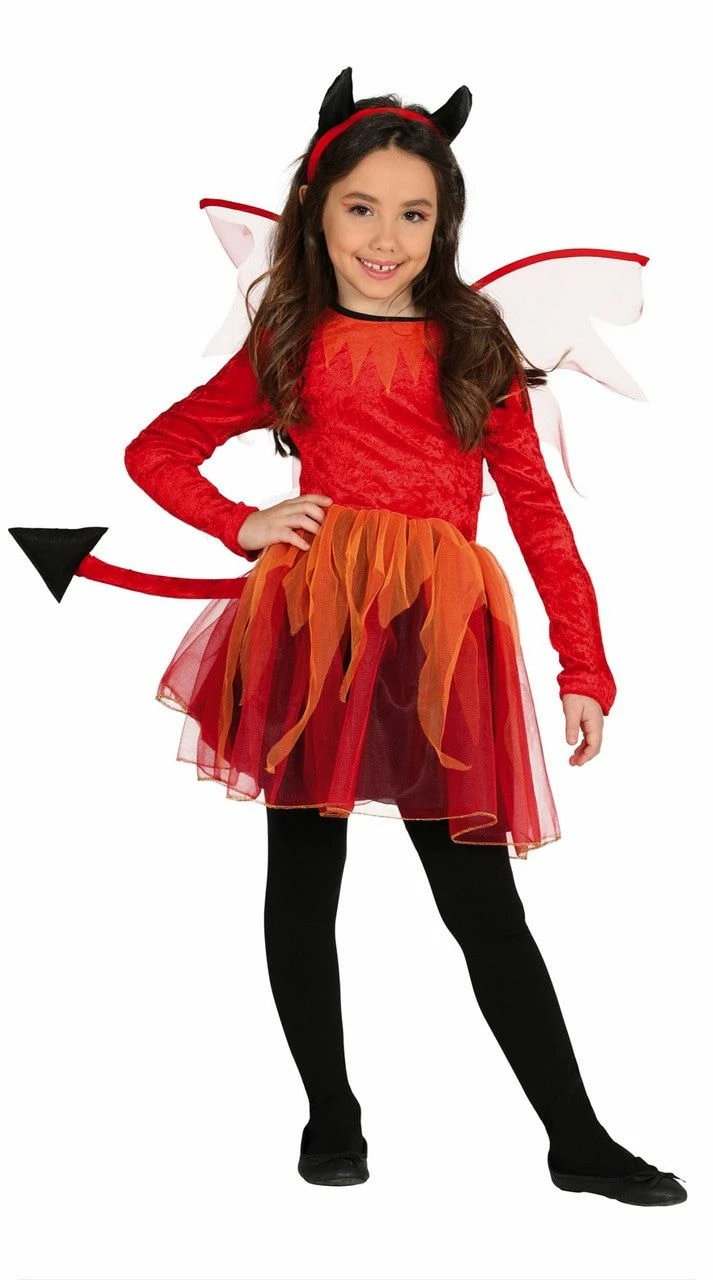 Helse Satan Meisje Kostuum 1 Helse Satan Meisje Kostuum