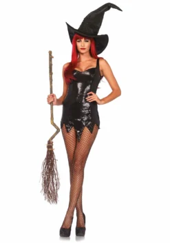 Sexy Halloween Lovertjes Jurk Vrouw -DuivelDesigns Winkel leg3752 001 d 14