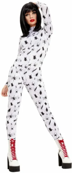 Catsuit Vol Spinnen, Mieren En Ander Ongedierte Vrouw Kostuum