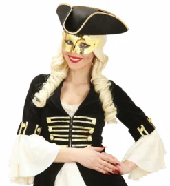 Oogmasker Metallic Goud -DuivelDesigns Winkel wdm1014 1780g c 1