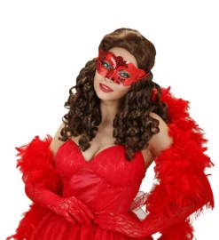 Oogmasker Metallic Rood -DuivelDesigns Winkel wdm1014 1782r c