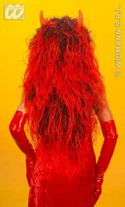 Pruik, Duivel Extra Lang -DuivelDesigns Winkel wdm1014 6362d c