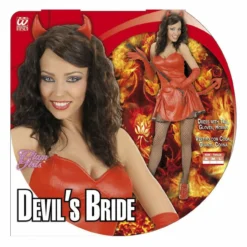 Bruid Duivel Bad Lady Kostuum Vrouw -DuivelDesigns Winkel wdm1014 7692 c 7