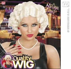 Pruik, Betty Blond -DuivelDesigns Winkel wdm1014 f0747 c