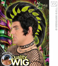 Pruik, Mohawk Indiaan -DuivelDesigns Winkel wdm1014 k0813 c