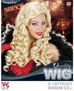 Pruik, Jessica Blond -DuivelDesigns Winkel wdm1014 l0608 d