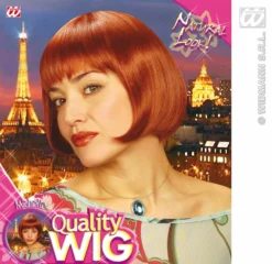 Pruik, Michelle Bruin -DuivelDesigns Winkel wdm1014 m0913 c 1