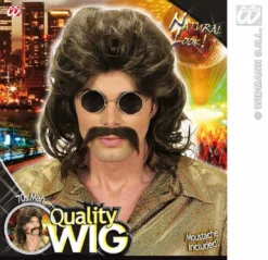 Pruik, 70s Man Bruin -DuivelDesigns Winkel wdm1014 s0808 c 4