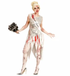Bloederige Beauty Zombie Miss World Vrouw Kostuum -DuivelDesigns Winkel wdm1516 4947 c 11