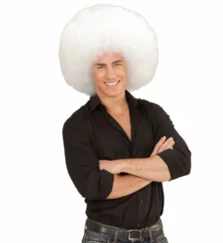 Soul Diva Pruik, Afro Extra Groot Wit -DuivelDesigns Winkel wdm1617 04682 c