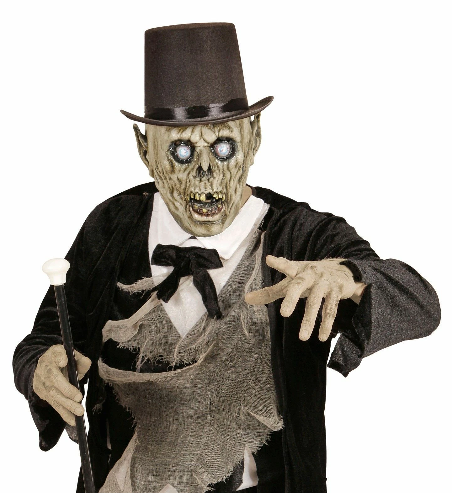 Vlekken Masker Zombie Bruidegom 2 Vlekken Masker Zombie Bruidegom - Afbeelding 2