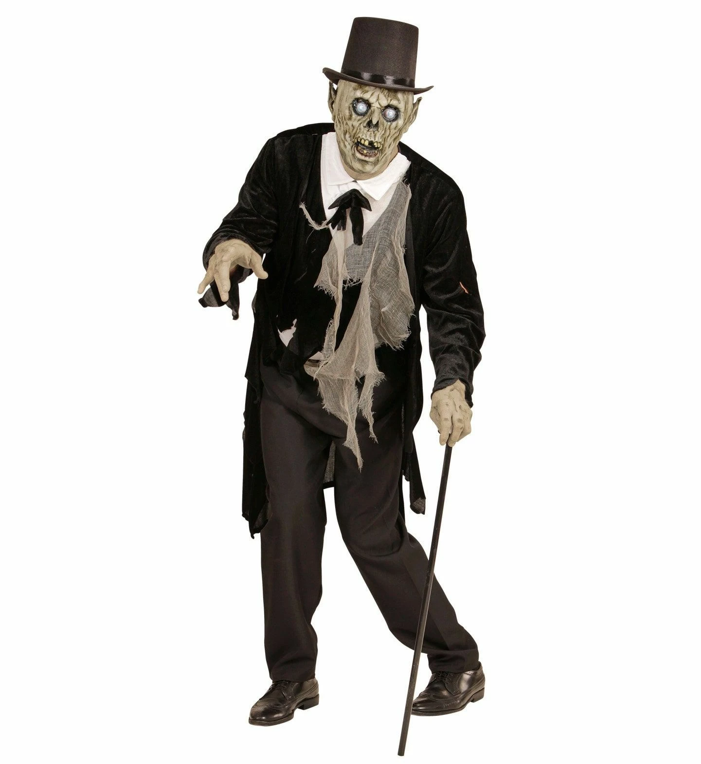 Vlekken Masker Zombie Bruidegom 4 Vlekken Masker Zombie Bruidegom - Afbeelding 4