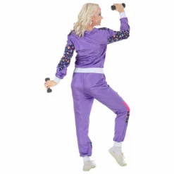 Prachtig Paars Fout Jaren 80 Trainingspak Vrouw Kostuum -DuivelDesigns Winkel wdm 2018 002d 3 16