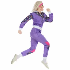 Prachtig Paars Fout Jaren 80 Trainingspak Vrouw Kostuum -DuivelDesigns Winkel wdm 2018 002d 4 16