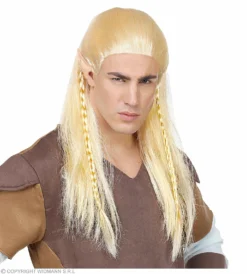 Tolkien Elf Groenblad Pruik