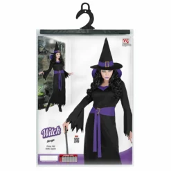 Diep Duistere Zwart Paarse Halloween Heks Vrouw Kostuum -DuivelDesigns Winkel wdm 2018 7025 5 12