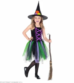 Gemene Slechte Heks Meisje Kostuum