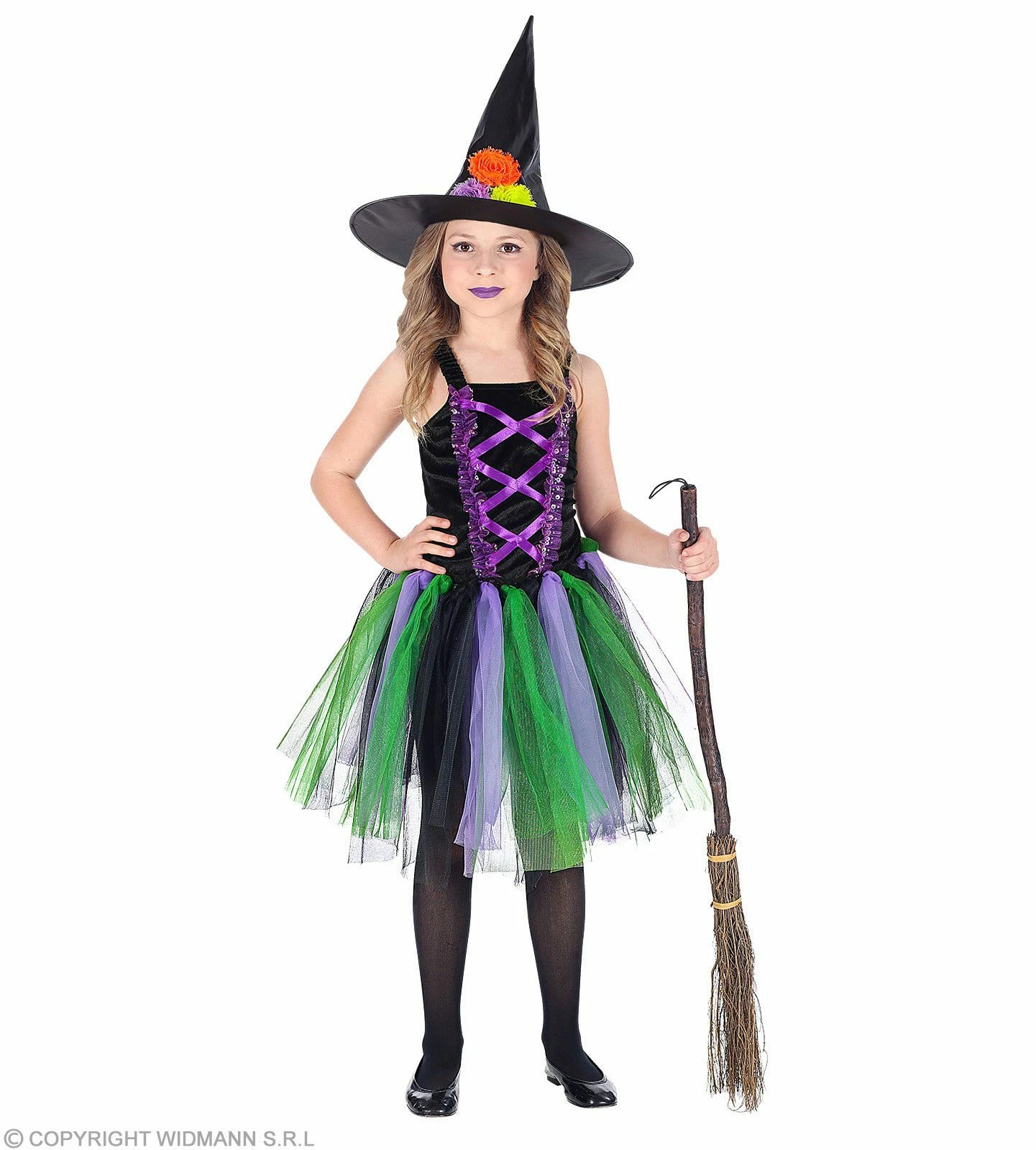 Gemene Slechte Heks Meisje Kostuum 2 Gemene Slechte Heks Meisje Kostuum - Afbeelding 2