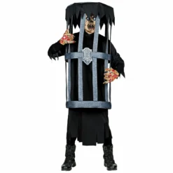 Zombie In Een Kooi Kostuum