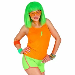 Sportieve Hotpants Neon Groen Vrouw -DuivelDesigns Winkel wdm 2019 01466 5 7