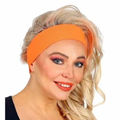 Jaren 80 Hoofdband Neon Oranje -DuivelDesigns Winkel wdm 2019 02033 3 6