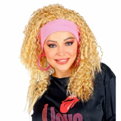 Jaren 80 Permanent Pruik Met Hoofdband -DuivelDesigns Winkel wdm 2019 04439 4 2