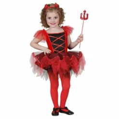 Dansende Duivel Ballerina Meisje Kostuum