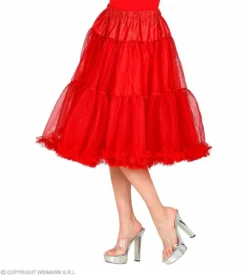 Knielange Rok Petticoat 65 Centimeter Rood Vrouw -DuivelDesigns Winkel wdm 2021 10354 3 3