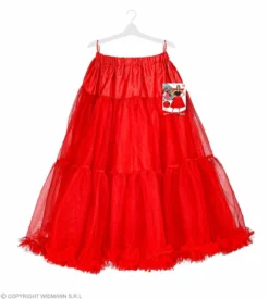 Knielange Rok Petticoat 65 Centimeter Rood Vrouw -DuivelDesigns Winkel wdm 2021 10354 5 3