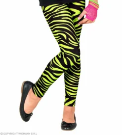 80s Legging Nice Stripe Neon Groen Meisje -DuivelDesigns Winkel wdm 2021 293e 3 2