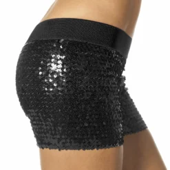 Hotpants Pailletten Zwart Vrouw -DuivelDesigns Winkel wlb2017 6431a 3 12
