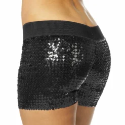 Hotpants Pailletten Zwart Vrouw -DuivelDesigns Winkel wlb2017 6431a 4 12
