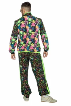 Super Druk Neon Graffiti Jaren 80 Trainingspak Man Kostuum -DuivelDesigns Winkel wlb2019 5113 3 13